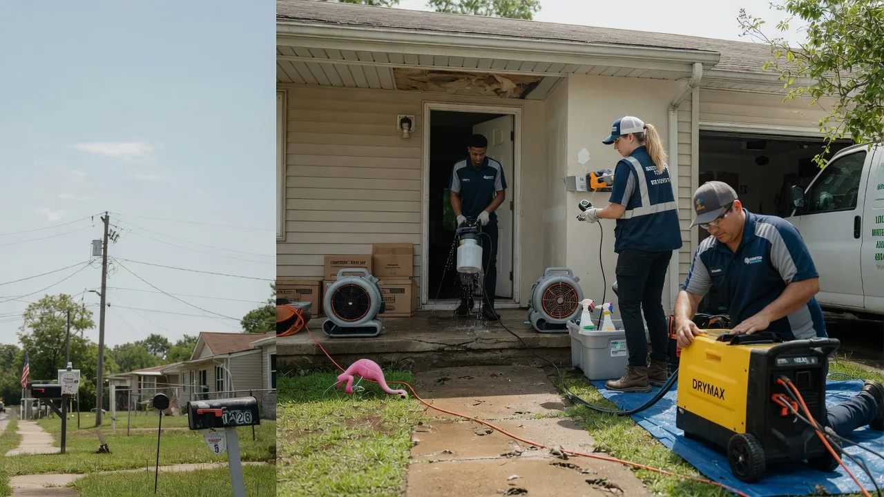 Storm Damage Water Removal in Pattison, TX near me